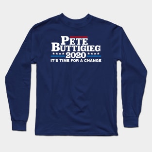 Pete Buttigieg 2020 It's Time For A Change Long Sleeve T-Shirt